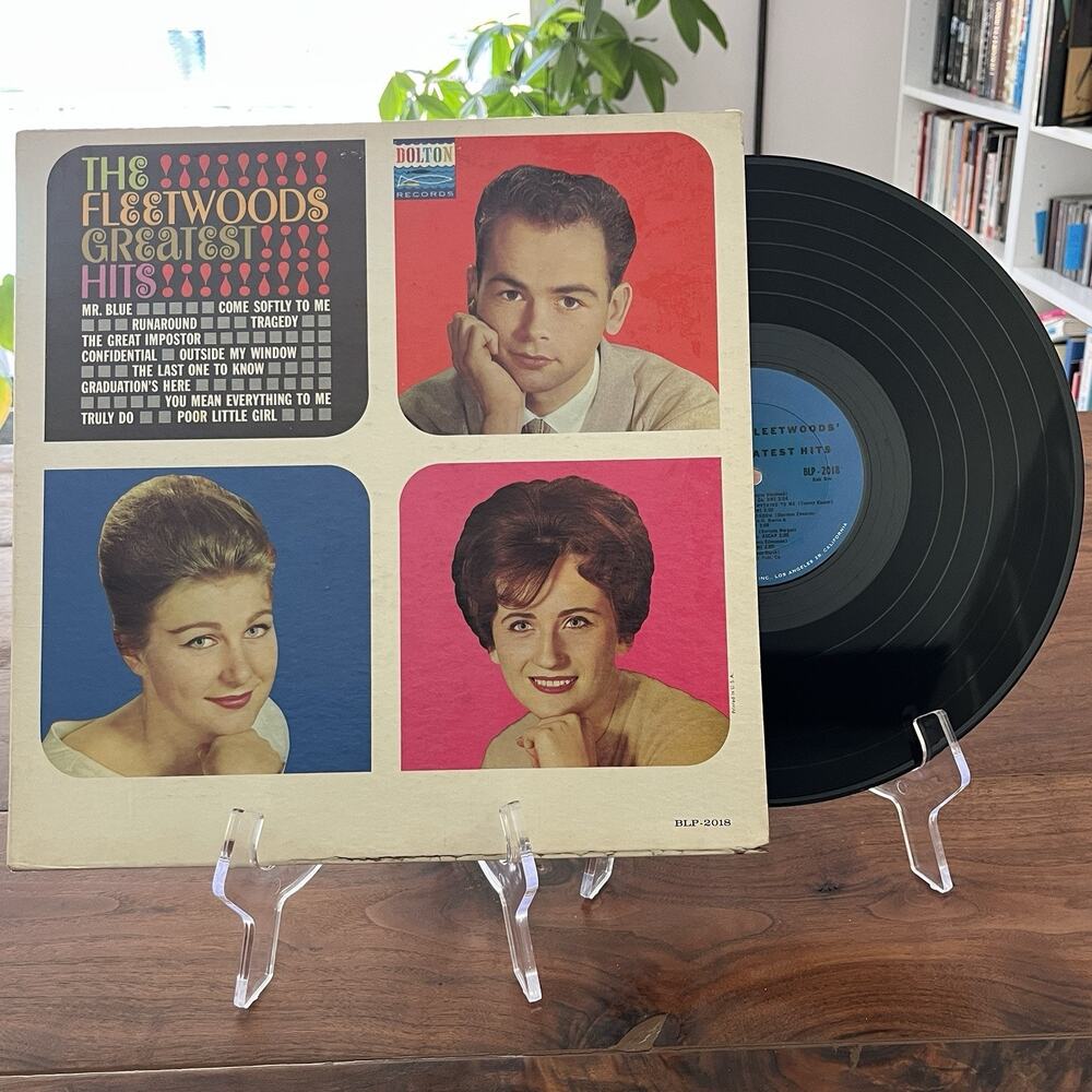 The Fleetwoods Greatest Hits Vinyl LP 1962 Dolton Records BLP-2018
